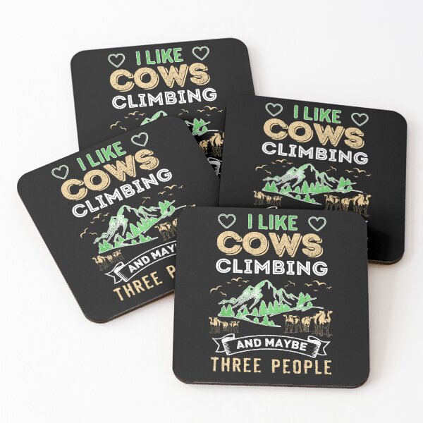 Item preview, I like Cows, Climbing and maybe three other people designed and sold by FarmsteadAcers.