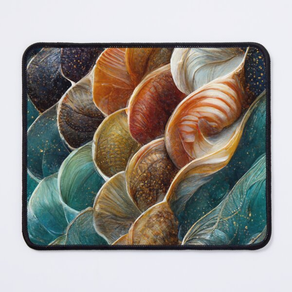 Item preview, Colorful seashell pattern designed and sold by funmoun55.