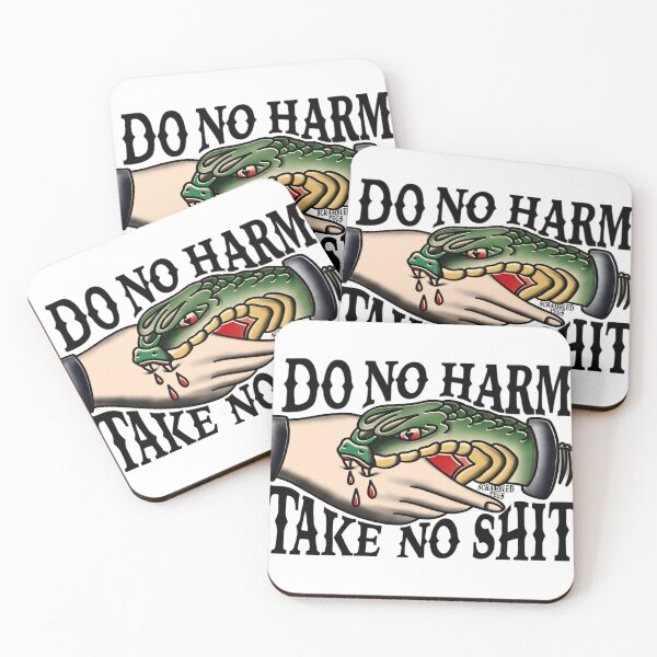 Item preview, Do no harm, take no shit designed and sold by scrambledpegs.