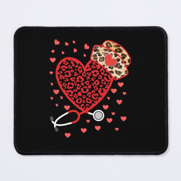 Item preview, Girls Women Nurses Valentines Day Hearts Stethoscope designed and sold by CoolCreative.