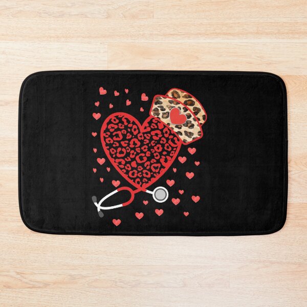 Item preview, Girls Women Nurses Valentines Day Hearts Stethoscope designed and sold by CoolCreative.