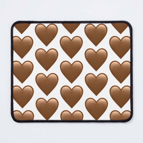 Item preview, Brown Heart - iPhone iOS Apple Emoji designed and sold by KaomojiKitchen.