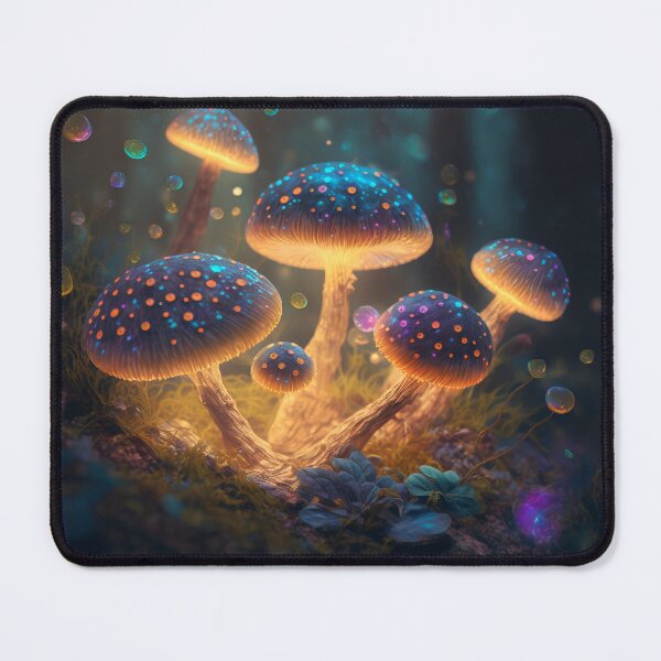 Item preview, Glowing mushrooms 11 designed and sold by Red Witch Art.
