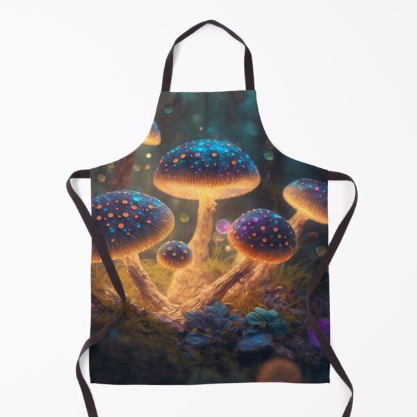 Item preview, Glowing mushrooms 11 designed and sold by Red Witch Art.