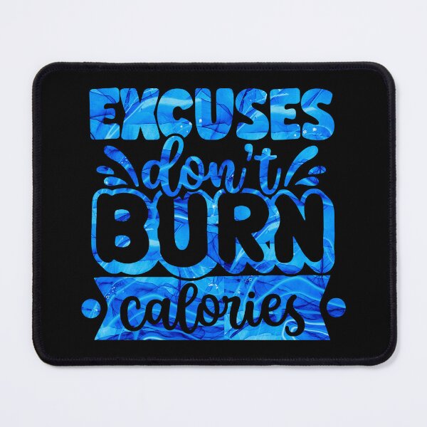 Item preview, Excuse don't burn calories  designed and sold by Souushop.