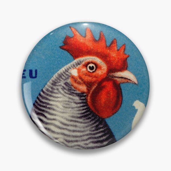 Aperçu de l'œuvre Timbre Poulet Roumanie créée et vendue par StampLand.