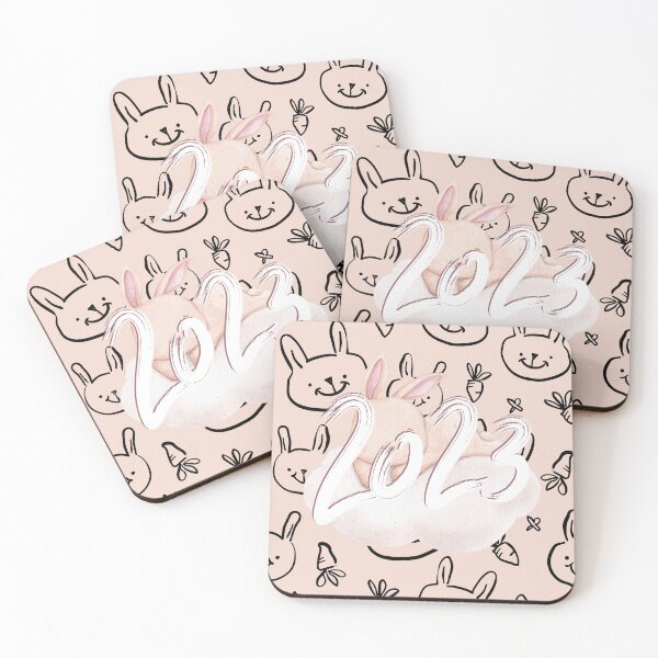 Item preview, Welcome to 2023 rabbit years with pastel backgrounds designed and sold by GREENTAGs.