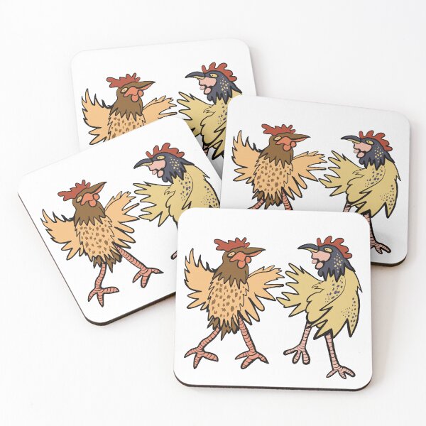 Item preview, Chickens Dancing  designed and sold by Sophieaillustration .