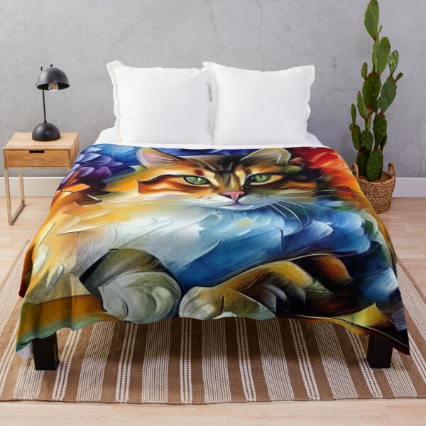 Item preview, Striped Cat at Rest - Bengal, Tabby, Coon, Bobtail designed and sold by ArtistsQuest.