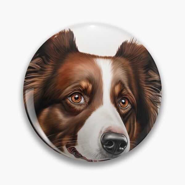 Item preview, Red Merle Border Collie Dog designed and sold by DigitalRiggs.