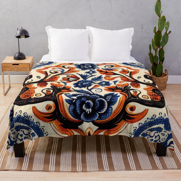 Item preview, Bold Rough Victorian Country Pattern Digital Painting designed and sold by CodeAndColors.