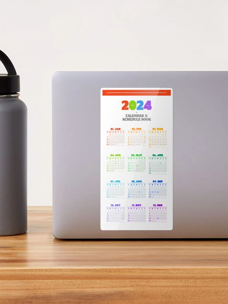 2024 Korean Calendar with Korean Holidays" Sticker for Sale by smarters000  | Redbubble