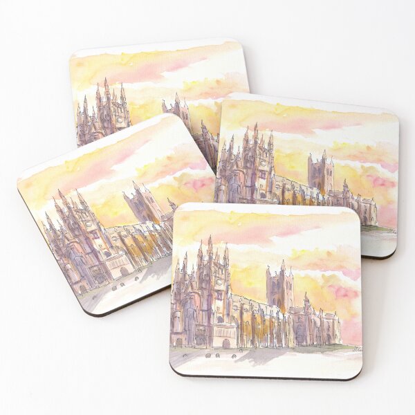 Item preview, Amazing Canterbury Cathedral in Kent England at Sunset designed and sold by artshop77.