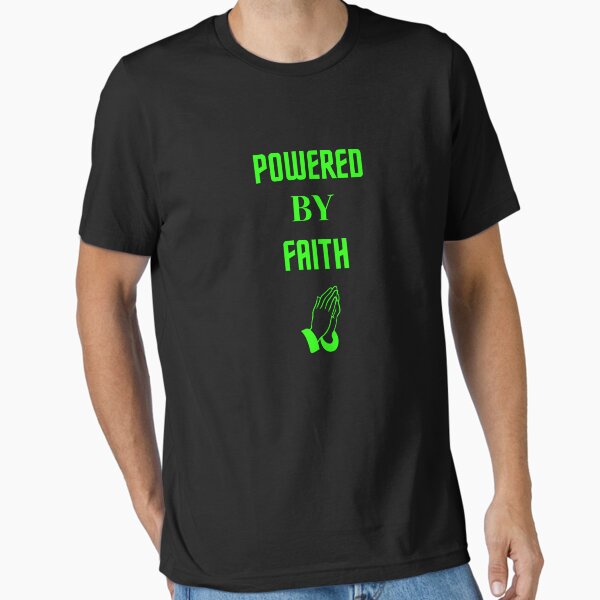 Item preview, Powered by faith designed and sold by Helloboutique.