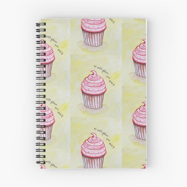 Item preview, Watercolor Valentine Pink Cupcake designed and sold by EtegamiJourney.