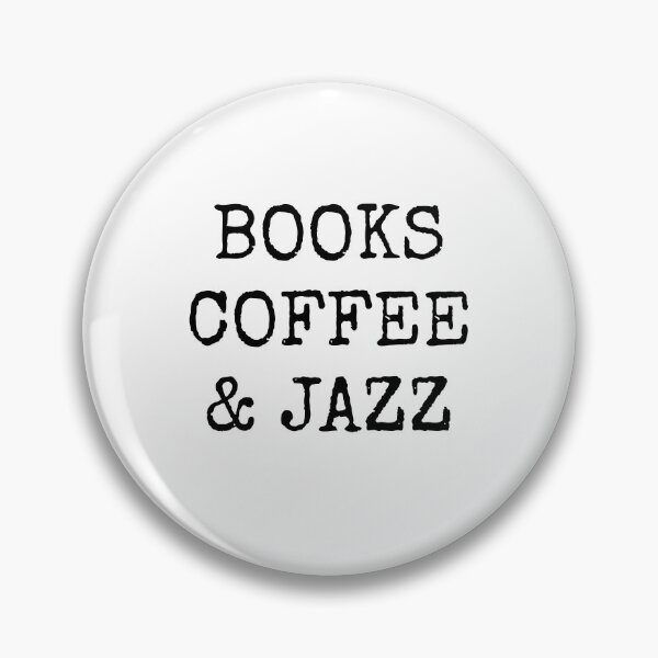 Artikelvorschau, Bücher Kaffee und Jazz entworfen und verkauft von Inspirationmotivation.