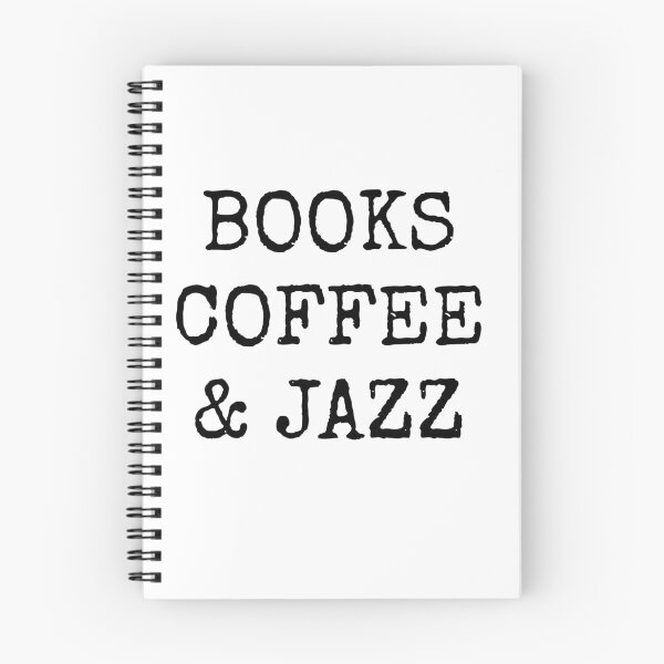 Item preview, Books coffee and Jazz designed and sold by Inspirationmotivation.