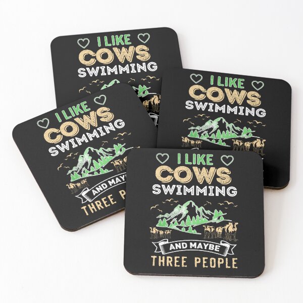 Item preview, I like Cows, Swimming and maybe three other people designed and sold by FarmsteadAcers.