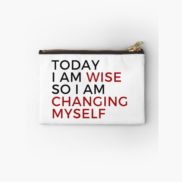 Item preview, Today I am wise so I am changing myself quote designed and sold by aimehero.