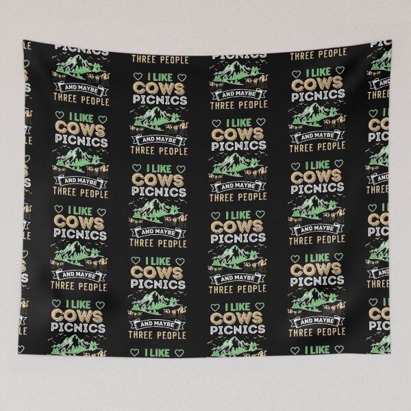 Item preview, I like Cows, Picnics and maybe three other people designed and sold by FarmsteadAcers.