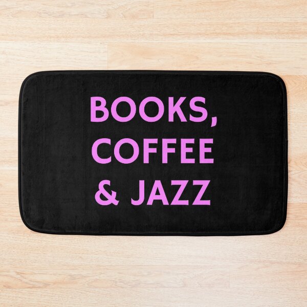 Item preview, Books Coffee and Jazz  designed and sold by Inspirationmotivation.