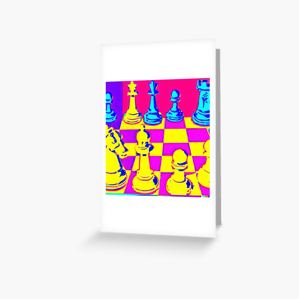 Chess pieces pop art design Sticker by Dave0616