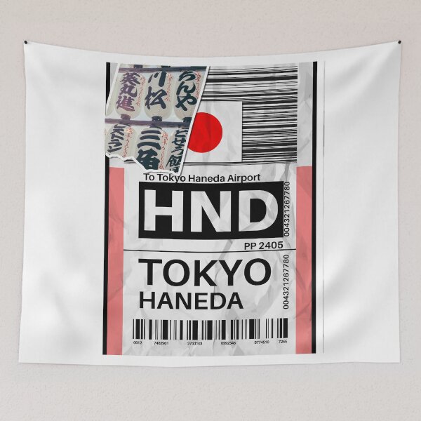 Item preview, HND Luggage Airport Label Tokyo Haneda Airport designed and sold by SpicyAviator.