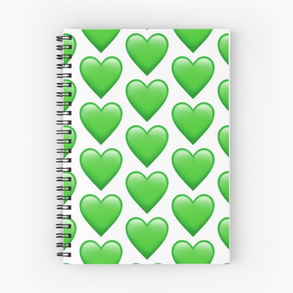 Aperçu de l'œuvre Coeur vert - iPhone iOS Apple Emoji créée et vendue par KaomojiKitchen.