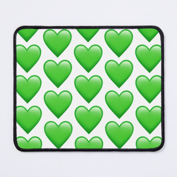 Item preview, Green Heart - iPhone iOS Apple Emoji designed and sold by KaomojiKitchen.