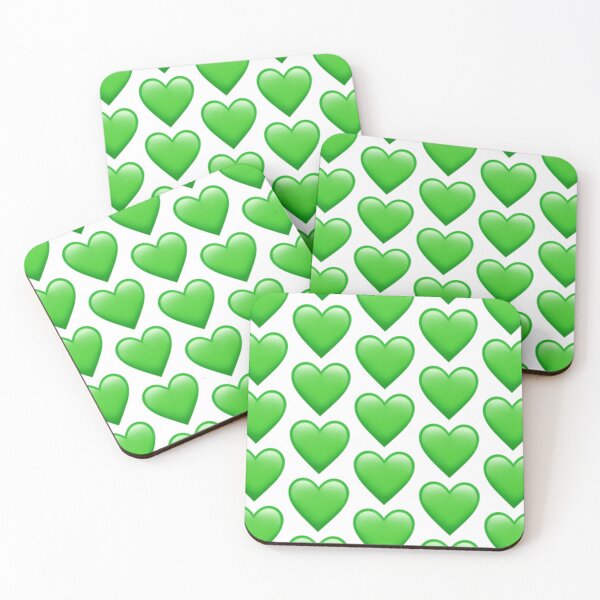 Item preview, Green Heart - iPhone iOS Apple Emoji designed and sold by KaomojiKitchen.