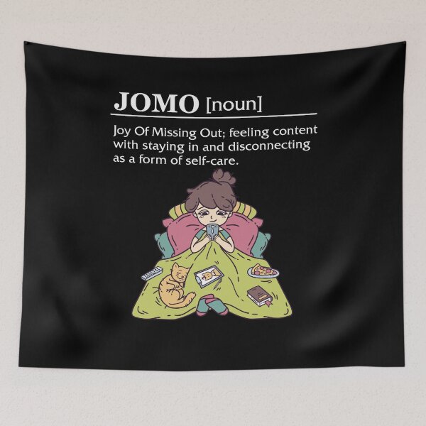 Item preview, JOMO - Joy Of Missing Out designed and sold by Salukeart.