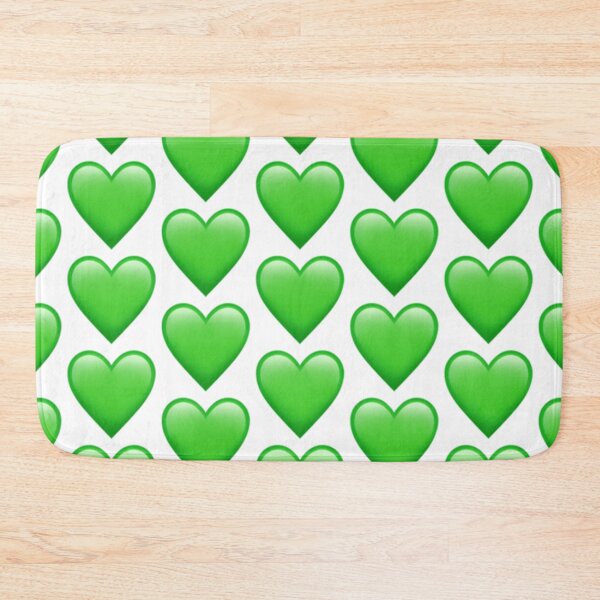Item preview, Green Heart - iPhone iOS Apple Emoji designed and sold by KaomojiKitchen.
