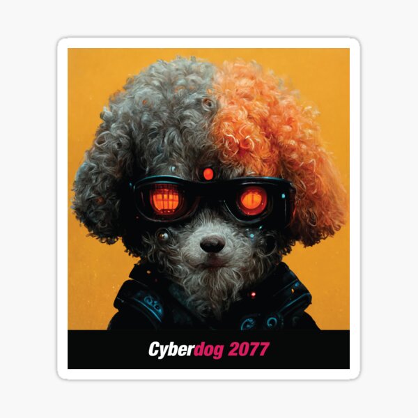 cyberdog 2077 Sticker