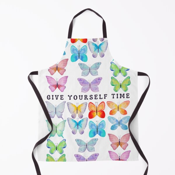 Item preview, Give yourself time (to grow) colorful butterfly art designed and sold by bykatiekathleen.