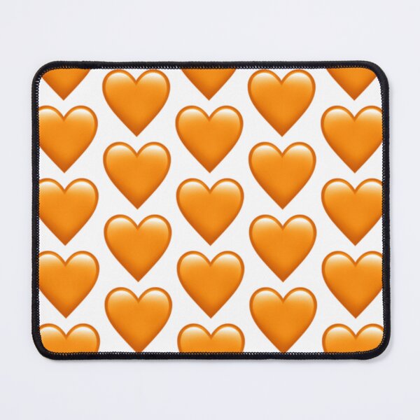 Item preview, Orange Heart - iPhone iOS Apple Emoji designed and sold by KaomojiKitchen.