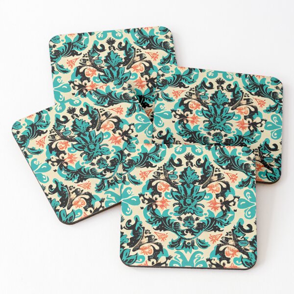 Item preview, Bold Rough Victorian Country Pattern Digital Painting designed and sold by CodeAndColors.