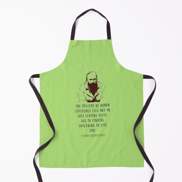 Item preview, Fyodor Dostoyevsky portrait with Quote designed and sold by artbleed.