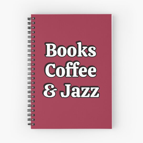 Item preview, Books coffee and Jazz designed and sold by Inspirationmotivation.