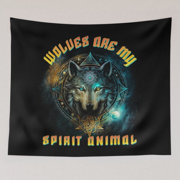 Item preview, Wolf is My Spirit Animal designed and sold by Odd World.