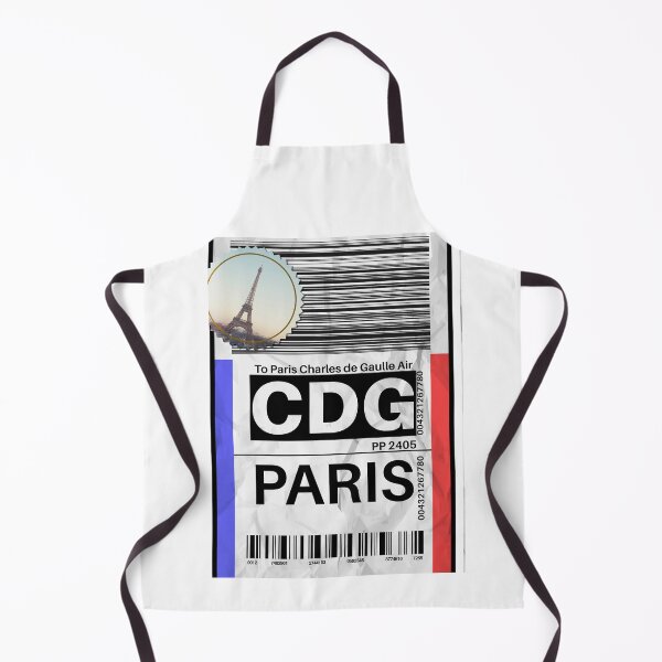 Item preview, CDG Luggage Airport Label Paris Charles de Gaulle Airport designed and sold by SpicyAviator.