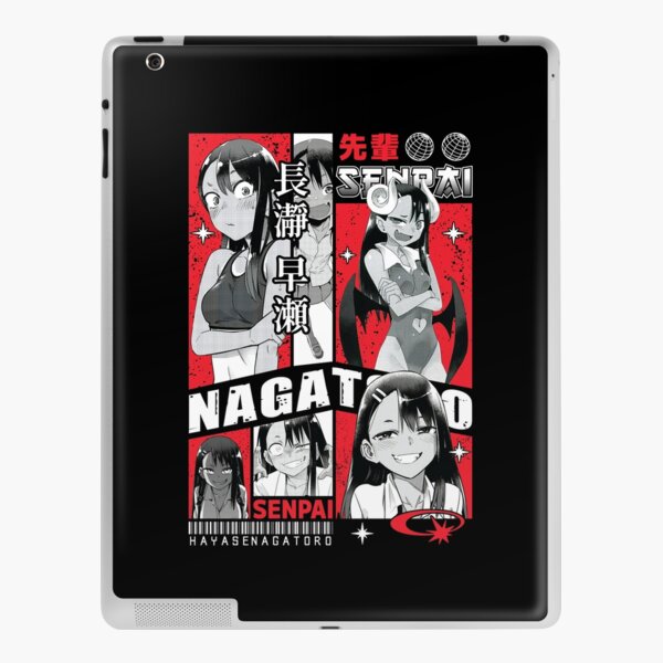 Nagatoro Hayase - The Sassy Waifu from Don't Toy with Me, Miss Nagatoro  anime and manga iPad Case & Skin for Sale by theUltZombie