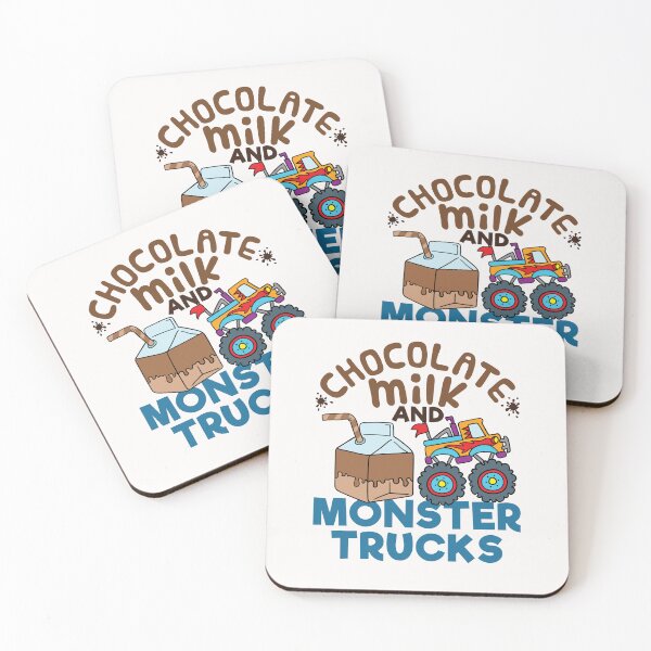 Item preview, Chocolate Milk and Monster Trucks designed and sold by jaygo.