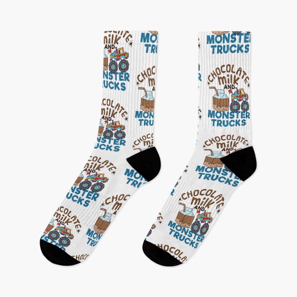 Item preview, Chocolate Milk and Monster Trucks designed and sold by jaygo.