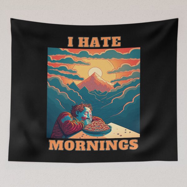 Item preview, Clown Clowns-I Hate Mornings designed and sold by letsgetinspired.