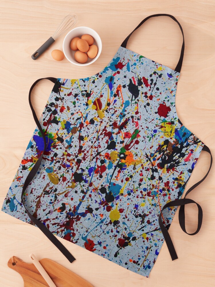 Paint Palette Splatters Painting Aprons for Kids