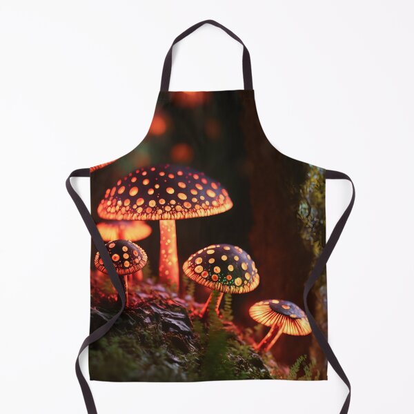 Item preview, Glowing mushrooms 15 designed and sold by Red Witch Art.