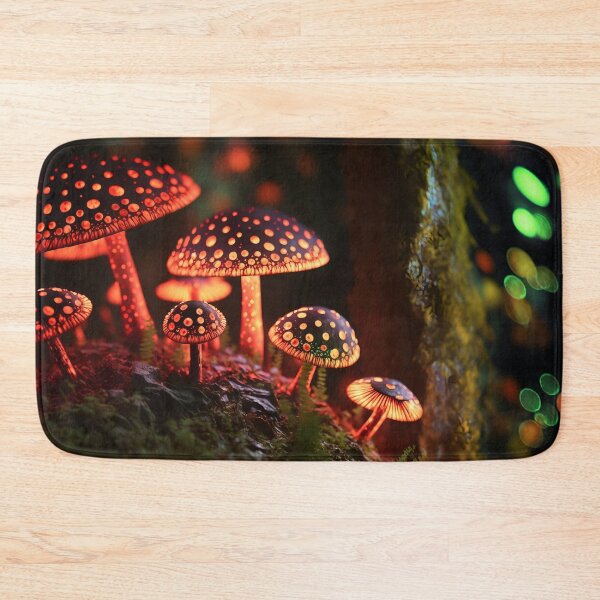 Item preview, Glowing mushrooms 15 designed and sold by Red Witch Art.