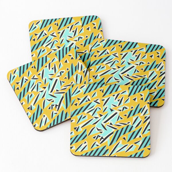 Item preview, Energetic Cartoon Triangular Basic Thick Line Pattern Digital Painting designed and sold by CodeAndColors.