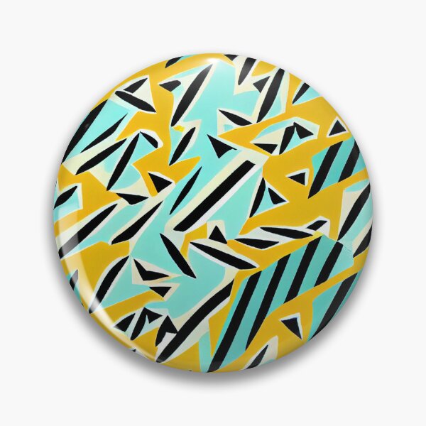 Artikelvorschau, Energetic Cartoon Triangular Basic Thick Line Pattern Digital Painting entworfen und verkauft von CodeAndColors.