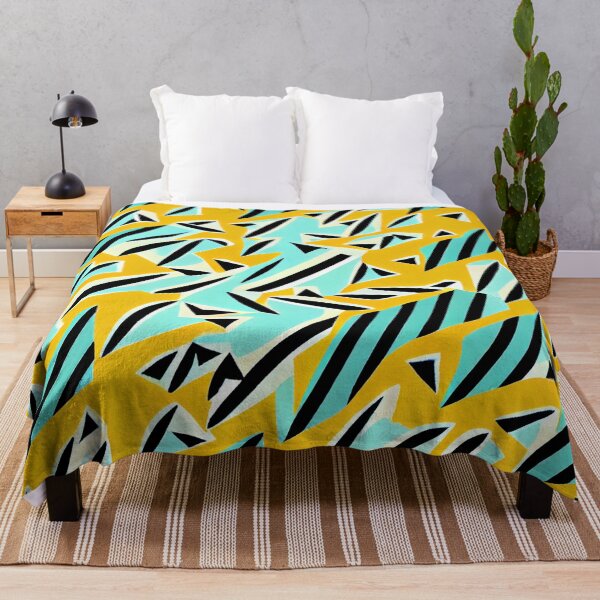 Item preview, Energetic Cartoon Triangular Basic Thick Line Pattern Digital Painting designed and sold by CodeAndColors.